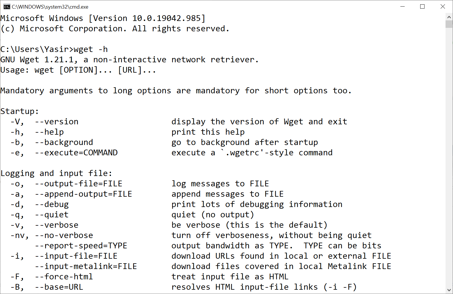 Cara Download, Install dan Menggunakan WGET untuk Download via Command