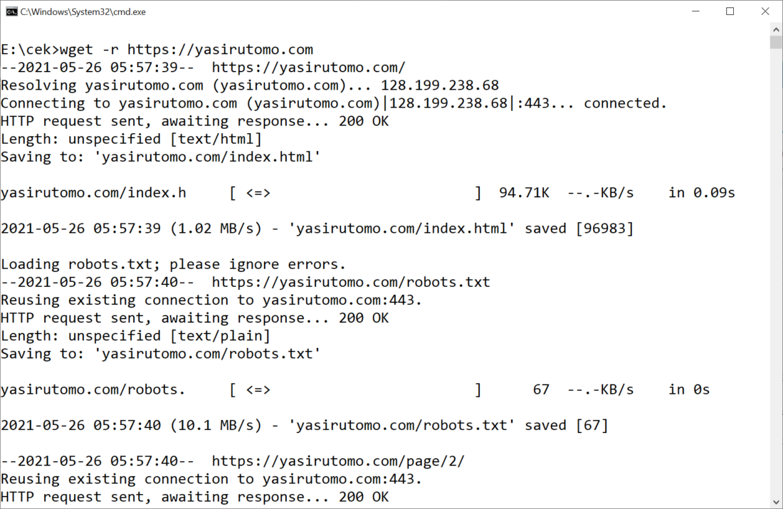 Cara Download, Install dan Menggunakan WGET untuk Download via Command